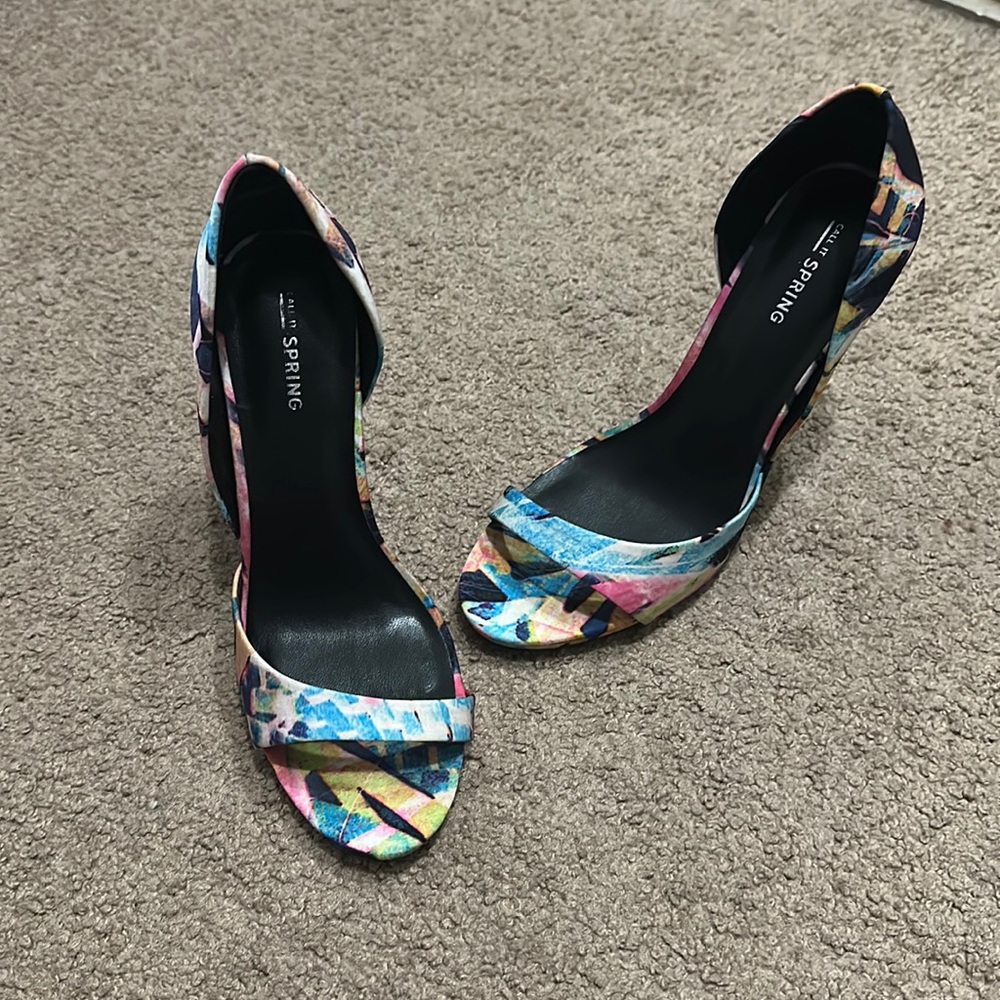 Call it Spring Heels-MULTI COLOR- Size 8